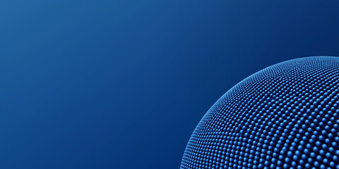 Blue dot pattern background design element