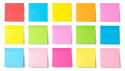 Fototapeta premium colorful sticky notes