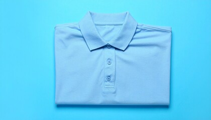 blue shirt with a tie