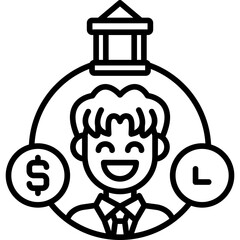 Business And Finance Icon Vector Element