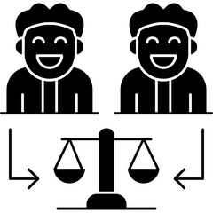 Law Icon Vector Element