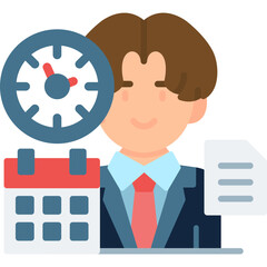 Due Date Icon Vector Element
