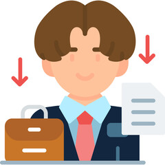 Work Files Icon Vector Element