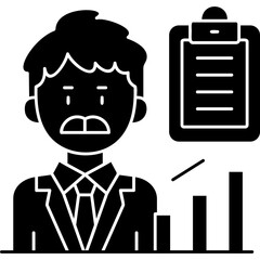 Data Analysis Icon Vector Element