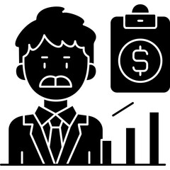 Dollar Symbol Icon Vector Element