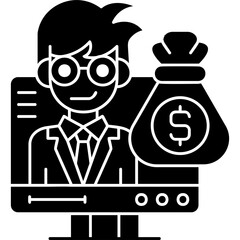 Investor Icon Vector Element