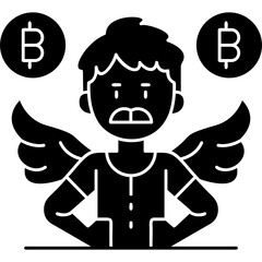 Angel Icon Vector Element