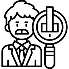 Statistics Icon Vector Element