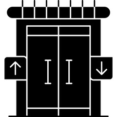 Elevator Icon Vector Element