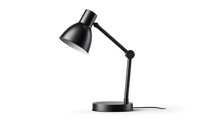 desk lamp isolated on white background