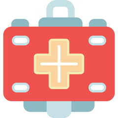 First Aid Kit Icon Vector Element