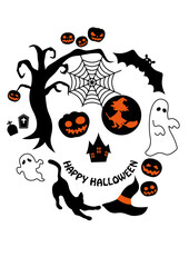 ハロウィン　シンプル　セット