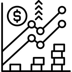 Obraz premium Diagram Icon Vector Element