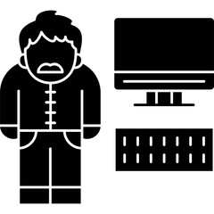 Programmer Icon Vector Element