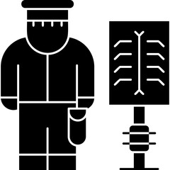 Surgeon Icon Vector Element