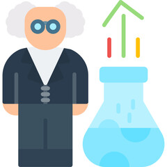Scientist Icon Vector Element