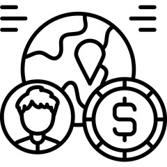 Investment Icon Vector Element
