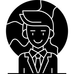 Businessman Icon Vector Element