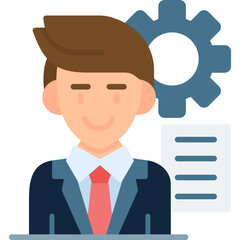 Management Icon Vector Element