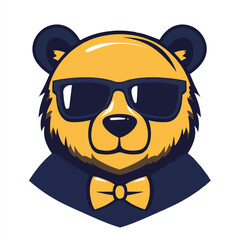 Naklejka premium a Bear