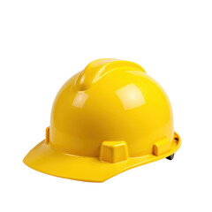 A yellow hard hat, essential for construction and safety.