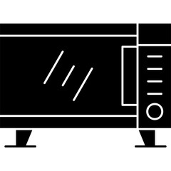 Microwave Icon Vector Element