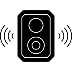 Speaker Icon Vector Element