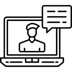 Virtual Conference Icon