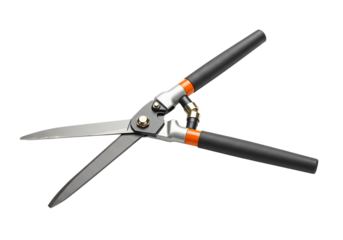 Hedge Trimming Shears Gardening Tools for Precise Cuts isolated on white background