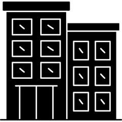 Apartment Icon Vector Element