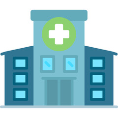 Obraz premium Hospital Icon Vector Element