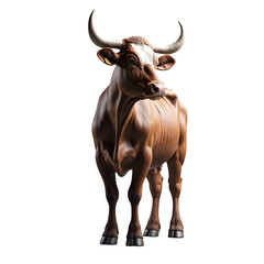 Ranch Cow Illustration on a transparent background