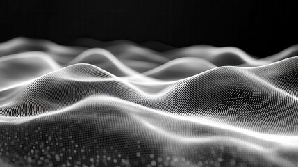 Obraz premium Abstract digital landscape (299)
