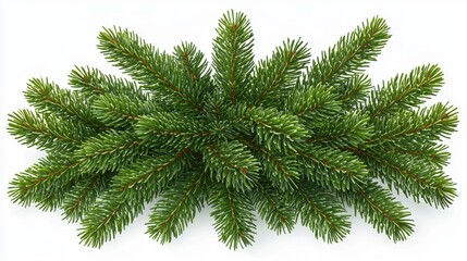 Fresh Evergreen Spruce Branches Ideal for Seasonal Decorations