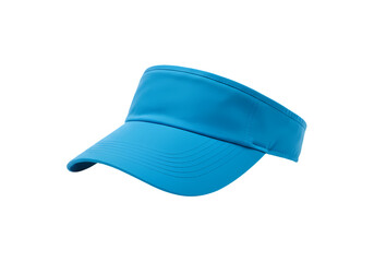 Light Blue Visor Hat Sun Visor Cap Golf Visor Womens Visor Mens Visor Breathable Sun Hat Summer Visor Perforated Visor Fashion Accessory Sport Visor isolated on white background