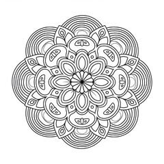 abstract floral pattern