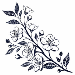 floral design element