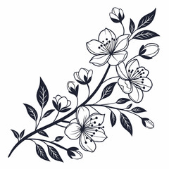 Fototapeta premium vector floral background