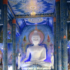 Obraz premium Wat Rong Seur Ten (Blue Temple)
