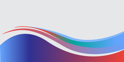 Modern wavy abstract colorful background