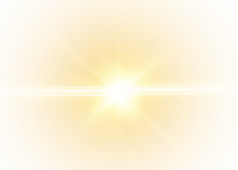 Magical Light Burst Overlay — Glittering Sparks, Golden Flares, and Fantasy Glow Effects for Festive Vector Designs, Christmas Celebrations, and Holiday Illustrations