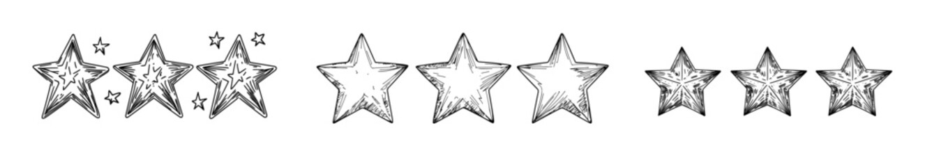 The modern holiday background features glitter icons, twinkle festive stars, shiny magic texture and elements, pictographs of spark, glowing shapes, geometric particles, and fireworks as isolated