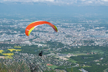 Parapente au Sal&egrave;ve