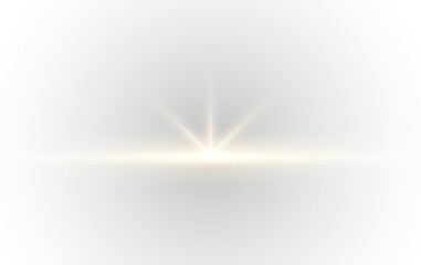 Bright sunlight PNG with star shine, space flare, and glowing flash. Use this PNG sparkle for vector light effects or cosmic scenes. A vivid PNG perfect for radiant designs.	
