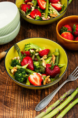 Delicious vegan salad