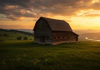 Obraz premium Golden Hour's Embrace