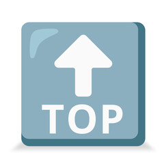 download icon on a blue background