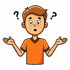 cartoon boy with a microphone