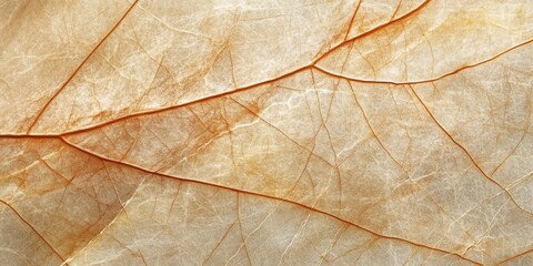 Detailed Leaf Vein Structure