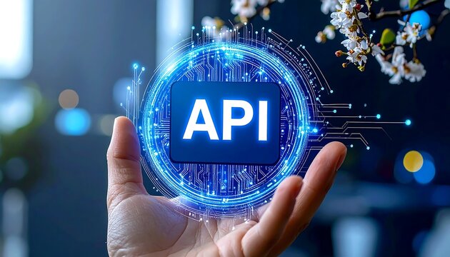 Innovative api development tech hub digital content modern office innovative data solutions